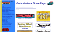 Desktop Screenshot of matchbox-dan.com